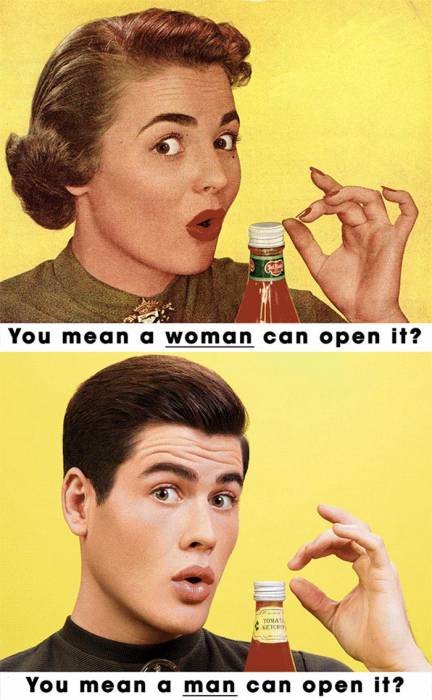 feminist-vintage-ads-woman-can-open-it