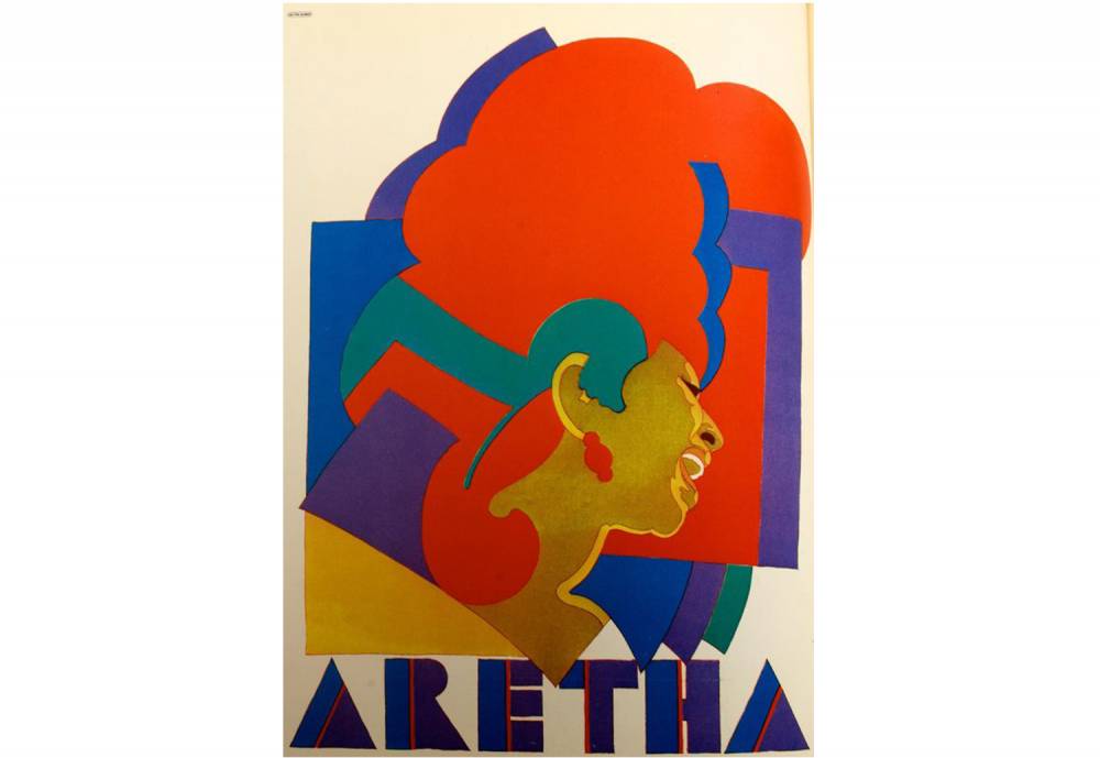 Aretha Franklin, Milton Glaser, 1968
